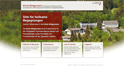 Desktop Screenshot of klinik-wittgenstein.de